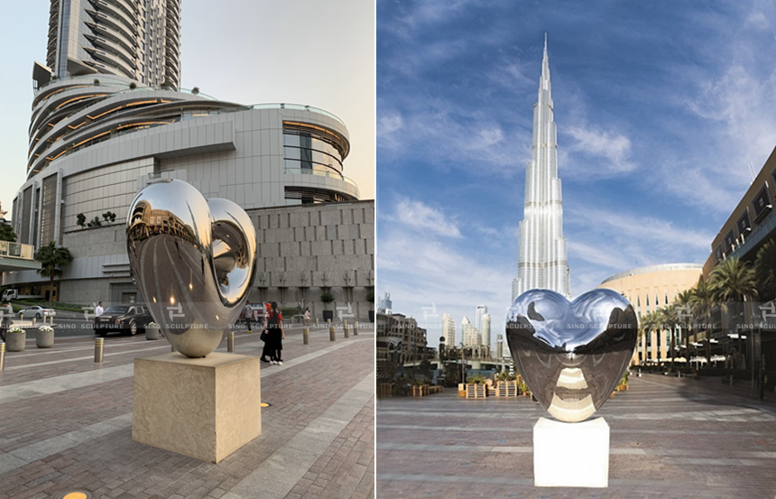 LOVEME Sculpture Exhibition in Dubai