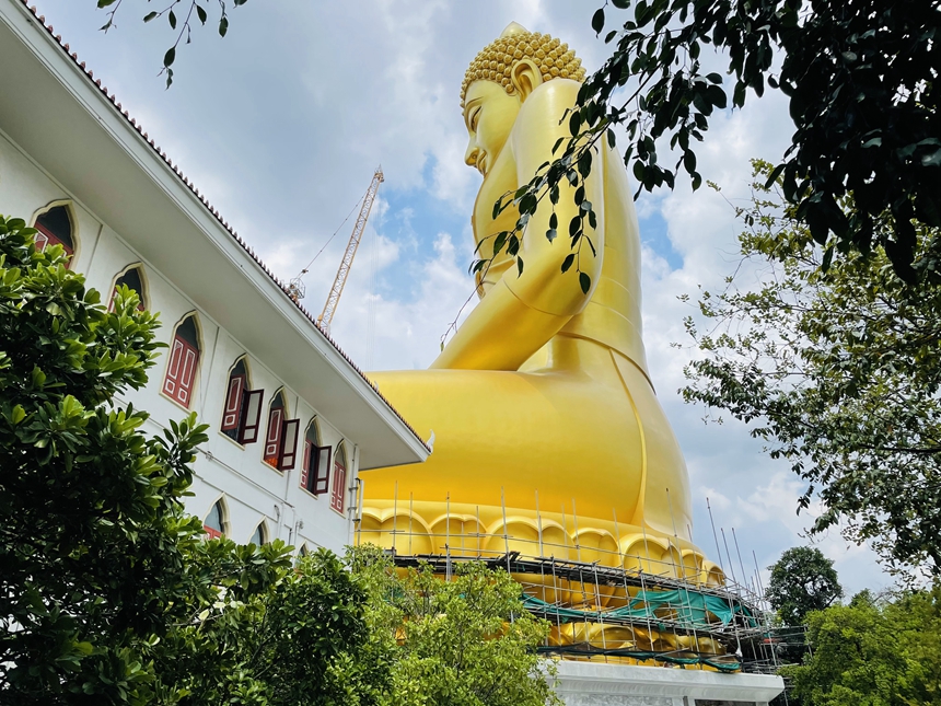 nearing completion of Thai Bronze Buddha Statue.jpg