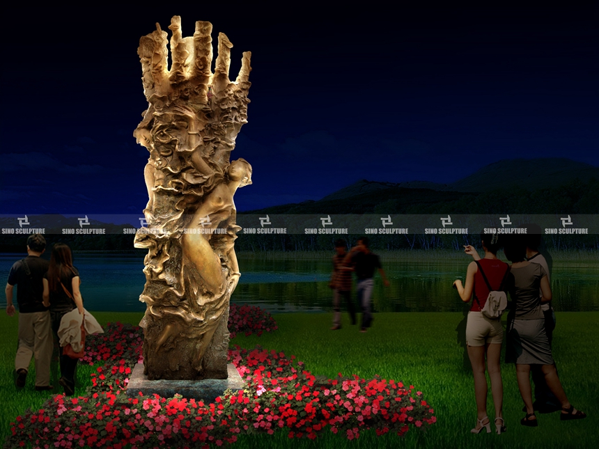 Patina-Bronze-Park-Sculpture-Renderings