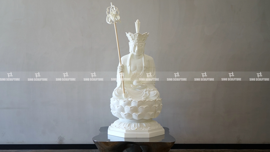 Gold-Leaf-Bronze-Sitting-Ksitigarbha-Bodhisattva-Statue-3d-Printing-Model